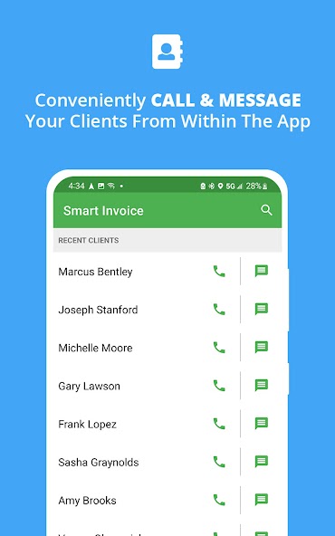 Smart Invoice Google Play screenshot